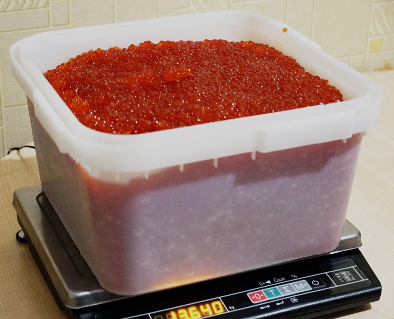 Икра красная Кеты